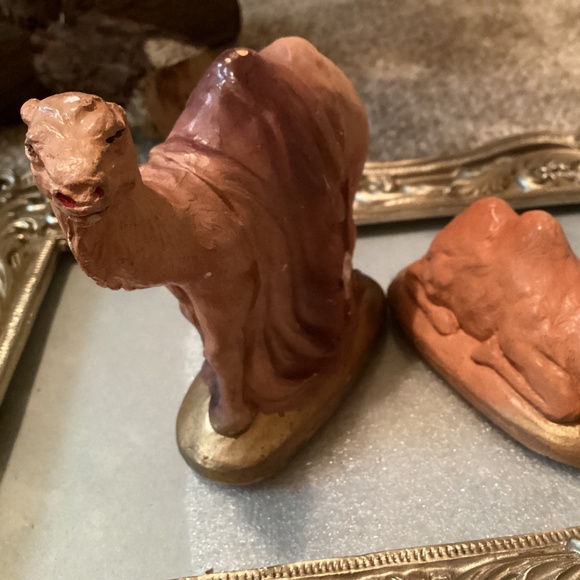 11 antique/vintage nativity pieces - Picture 10 of 16